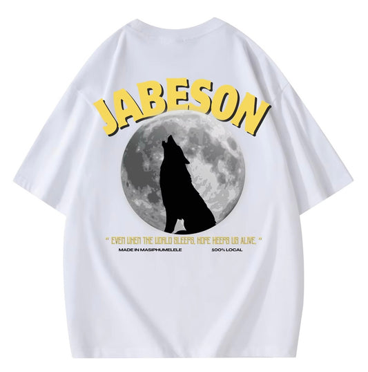 HOPE TEE (MOON EDITION) - BLACK, WHITE