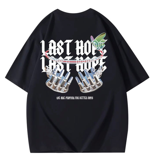 HOPE TEE (PRAYER EDITION) - BLACK, WHITE