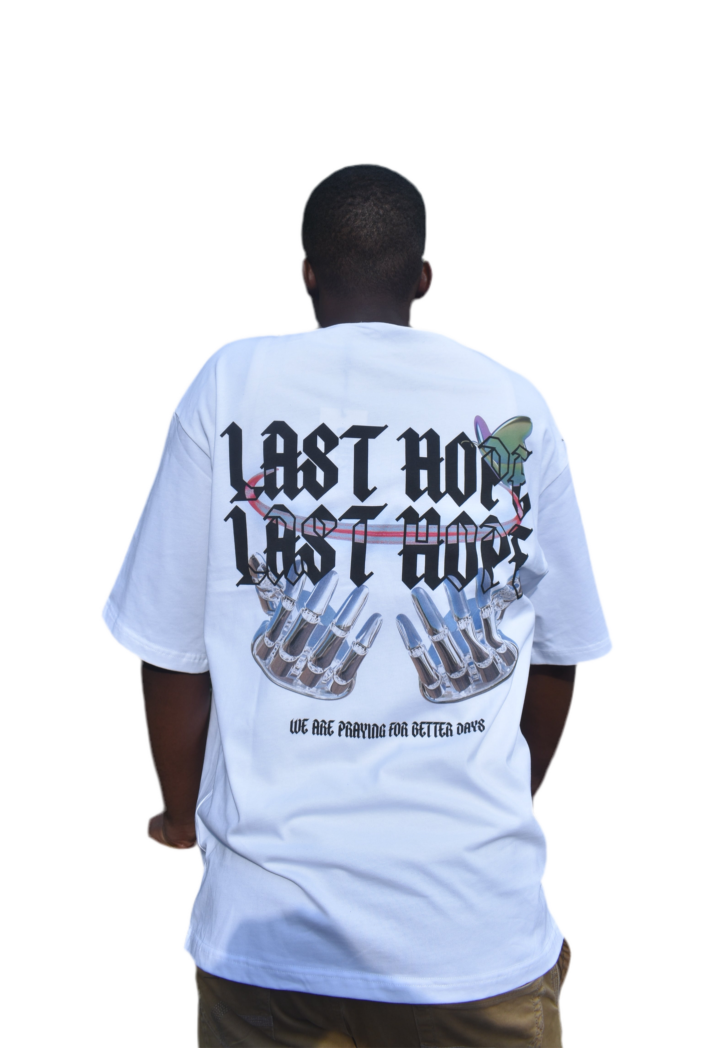 HOPE TEE (PRAYER EDITION) - BLACK, WHITE