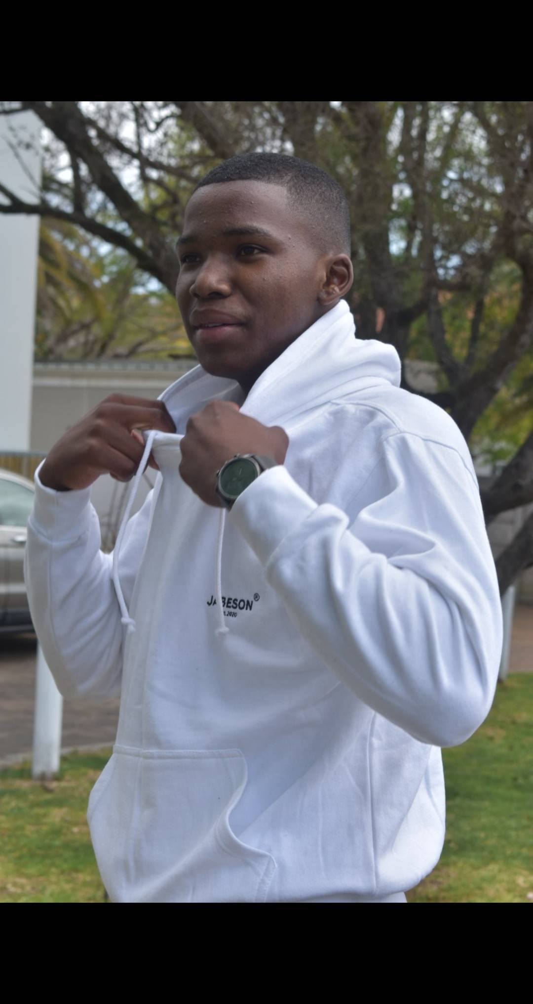 JB JKM Hoodie - White