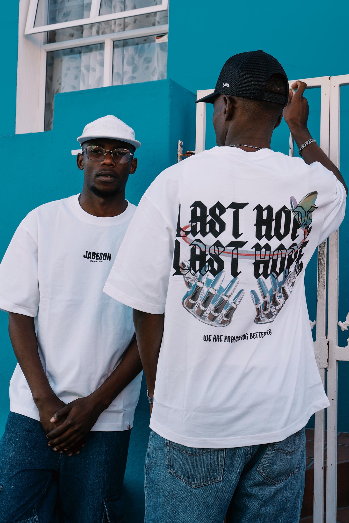 HOPE TEE (PRAYER EDITION) - BLACK, WHITE